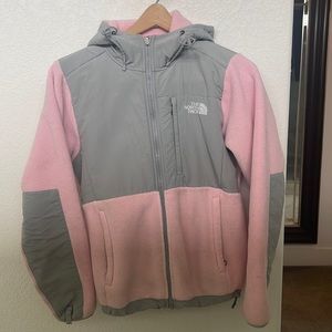 Pink north face jacket